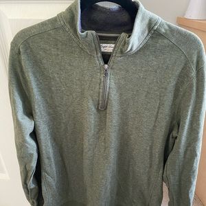 Green Quarter Zip